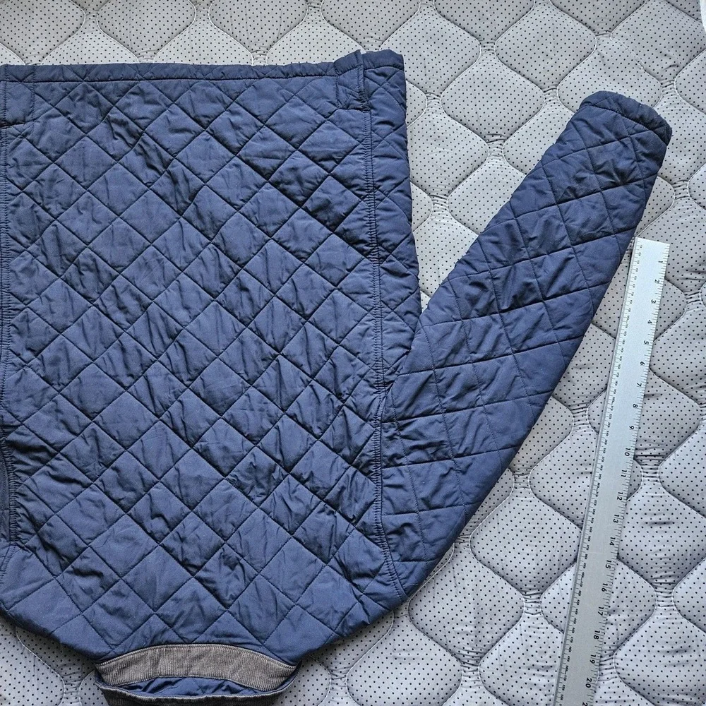 Polo Ralph Lauren Boys XL 18/20 Quilted Jacket Navy Blue Barn Coat Corduroy...